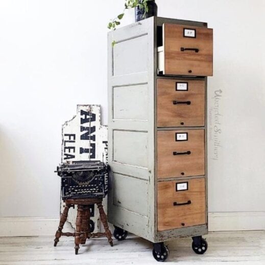 gray brown clay furniture paint by MudPaint