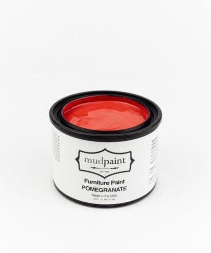 pomegranate clay furniture paint from MudPaint
