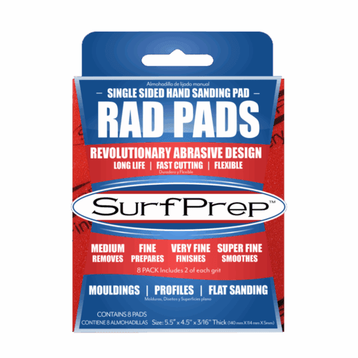 package of rad pad sanding pad