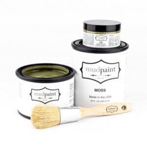olive green clay furniture paint